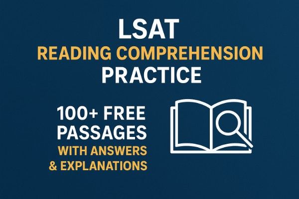 LSAT Reading Comprehension Practice
